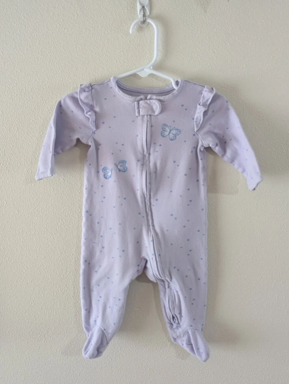 Purple Butterfly Pajamas